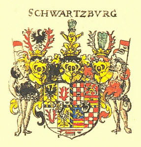 Schwarzburg arms of 1605